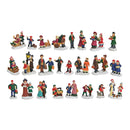 Miniatur Weihnachtsfiguren aus Poly, sortiert, 3-5 cm