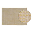 Tischset aus Kunststoff, beige grob, (B/H) 45x30 cm