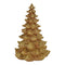 Tannenbaum aus Poly Gold (B/H/T) 18x25x18cm