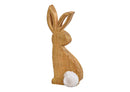 Aufsteller Hase aus Holz Braun (B/H/T) 8x20x2cm