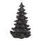 Tannenbaum aus Poly Schwarz (B/H/T) 10x16x10cm