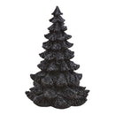 Tannenbaum aus Poly Schwarz (B/H/T) 18x25x18cm