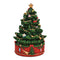 Spieluhr Tannenbaum aus Poly Bunt (B/H/T) 12x18x12cm