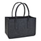 Tasche aus Filz Grau (B/H/T) 38x25x19cm