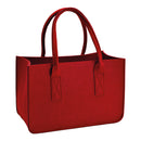 Tasche aus Filz Bordeaux (B/H/T) 38x25x19cm