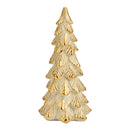 Tannenbaum aus Poly champagner (B/H/T) 6x15x6cm