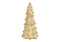 Tannenbaum aus Poly champagner (B/H/T) 6x15x6cm