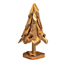 Tannenbaum aus Holz natur (B/H/T) 22x44x22cm