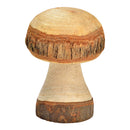 Pilz aus Holz natur (B/H/T) 6x10x6cm