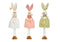 Aufsteller Hase aus Textil 3-fach, (B/H/T) 14x42x7cm