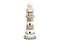 Aufsteller Leuchtturm LED exklusive 2xAAA aus Holz natur (B/H/T) 10x28x10cm