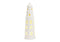Leuchtturm LED exklusive 3xLR44 aus Porzellan weiß (B/H/T) 9x27x9cm