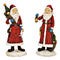 Nikolaus aus Poly rot 2-fach, (B/H/T) 7x16x6cm