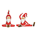 Yoga Nikolaus aus Poly rot 2-fach, (B/H/T) 15x18x9cm 21x15x7cm