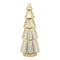 Tannenbaum aus Glas champagner (B/H/T) 21x54x21cm