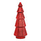 Tannenbaum aus Glas rot (B/H/T) 21x54x21cm