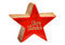 Stern, Sternstunden aus Mangoholz rot (B/H/T) 9x10x4cm