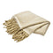 Tagesdecke aus Textil beige (B/H/T) 130x170x1cm