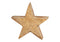 Stern aus Mango Holz Braun (B/H/T) 14x14x4cm