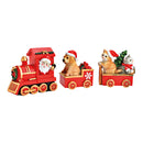 Weihnachtszug 3-er Set, aus Poly (B/H/T) 34x14x10cm