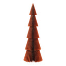 Aufsteller Tannenbaum Honeycomb aus Papier/Pappe braun (B/H/T) 20x60x20cm