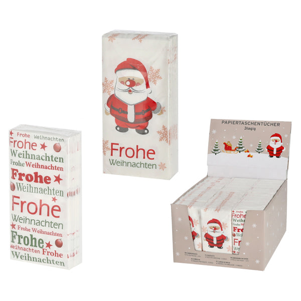 Taschentücher "Xmas", 2/s, 10er-Pack