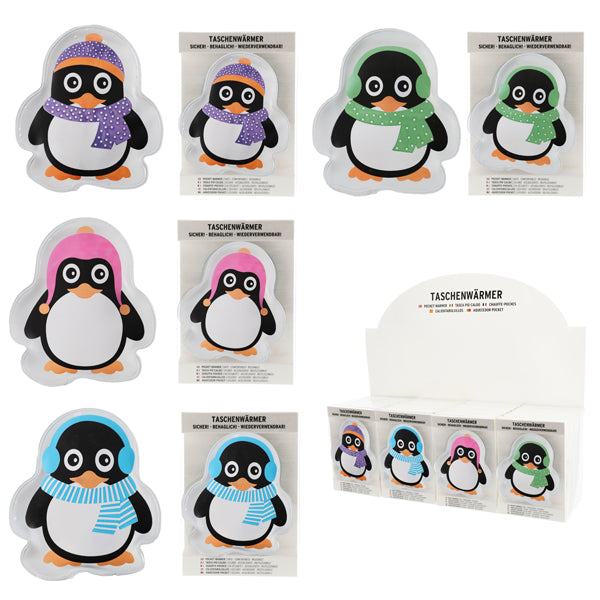 Taschenheizkissen "Pinguin", 4/s