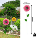 Gartenstecker Gerbera, 2/s, ca. 100cmH