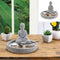 Zen Garten Set mit 1 Teelicht, ca. 18cmD