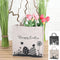 Filz Tasche mit Henkel, Happy Easter, 2/s, L,ca.30x30cm