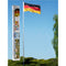 Fahnenmast "Deutschland", 4m