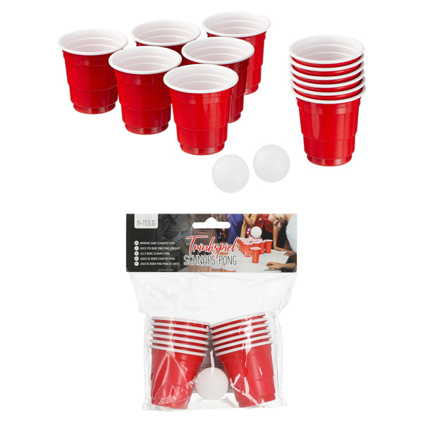 Trinkspiel, Schnaps Pong, 14tlg