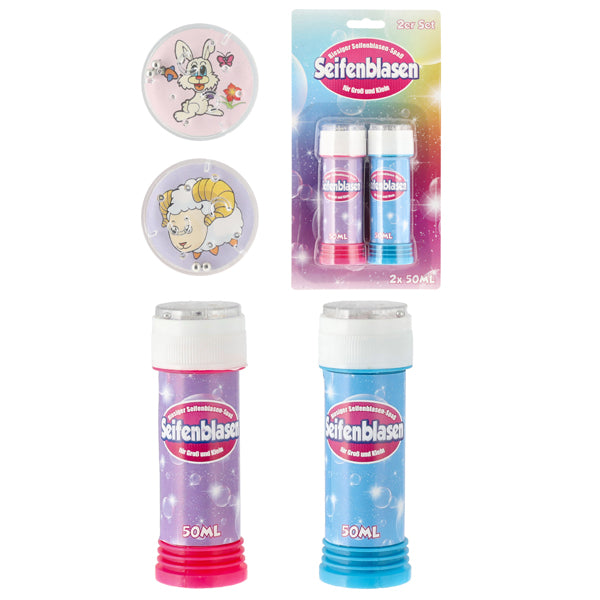 Seifenblasen, je 50ml, 2er Set