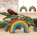 Christbaumschmuck Regenbogen, Kunststoff, ca. 10x9cm