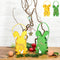 Geschenktasche Filz Hase 2/s ca. 28x12cm