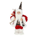 Weihnachtsmann Figur stehend rot 30cm 