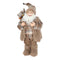 Weihnachtsmann Figur stehend braun 65cm 