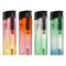 Elektronik Feuerzeug transparent Farbverlauf 5/s