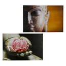 Outdoor Canvas Bilder Buddha, 2/s, 60x40cm