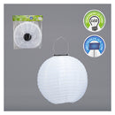 LED Solar Lampion OUTDOOR, weiß, gr, 30cm