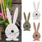 Hase "Kopf", 3/s, gr, 26cm