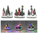 LED Winter Landschaft, 3/s, ca. 10x12cm