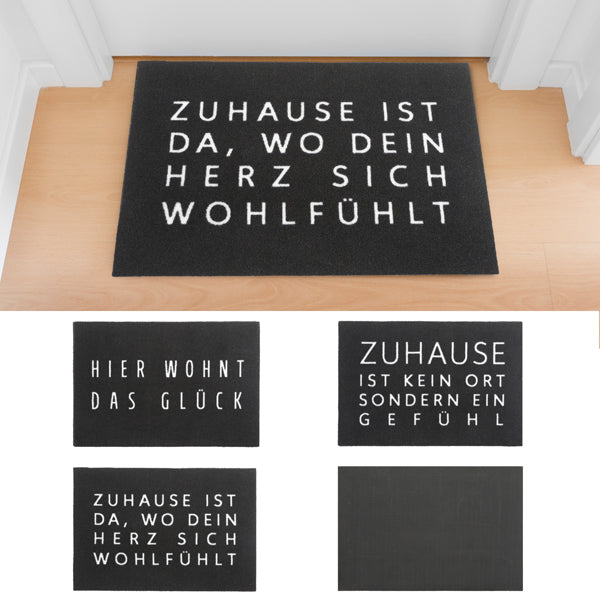 Fußmatte Spruch 3/s  ca. 60x40cm 