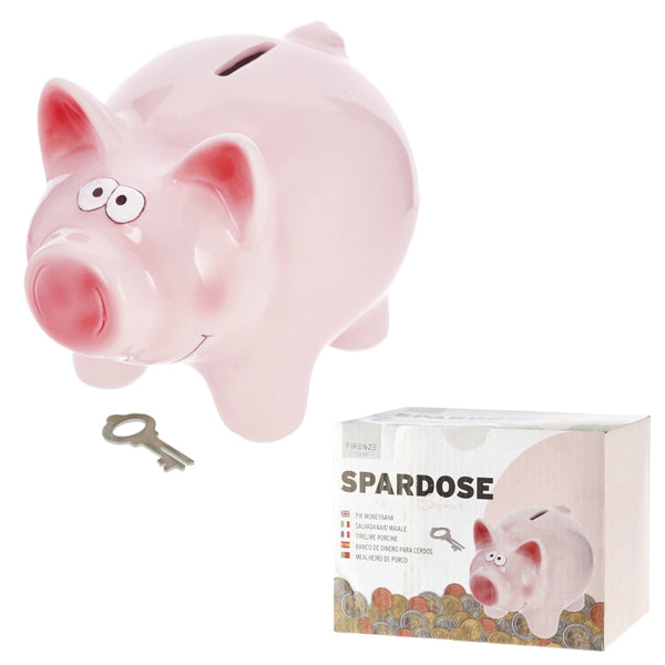 Spardose Sparschwein, ca. 16x12cm