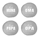 Kissen Beste Mama/Papa/Oma/Opa  30cm 4/s