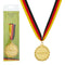 Goldmedaille "Weltmeister" ca. 6,5cm D. 40g.