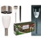 Gartenstecker, mit Solarzelle & LED,