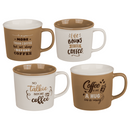 New Bone China-Becher, Coffee Stories,