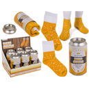 Socken, Bier, Einheitsgröße, 75% Baumwolle,