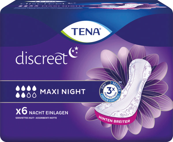 TENA discreet Maxi Night 6er